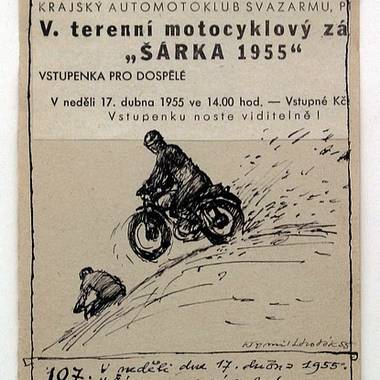 Motorky - kresby