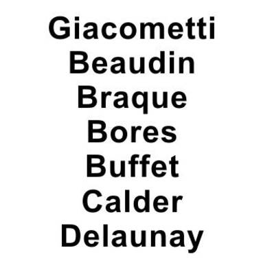 Alberto Giacometti a další