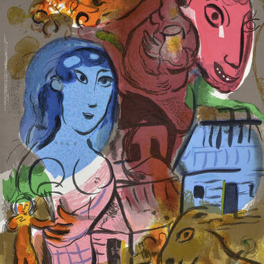 Chagall a grafická tvorba